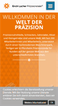 Mobile Screenshot of lacher-praezision.com